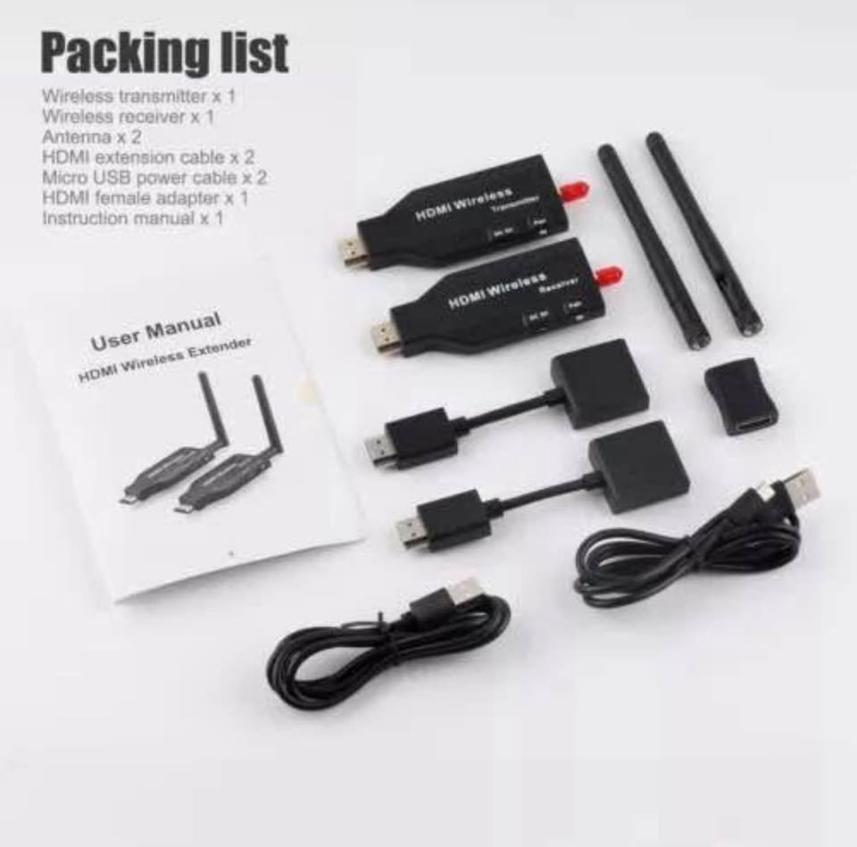 Transmetteur / Récepteur HDMI Sans Fil 1080P