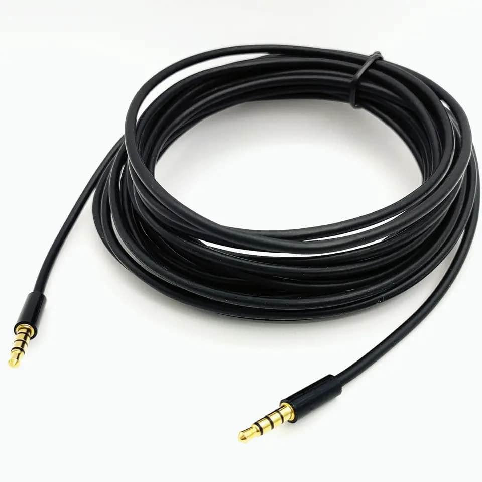 Câble Aux Jack TRRS 3.5 mm mâle vers Jack TRRS 3.5 mm mâle 3M