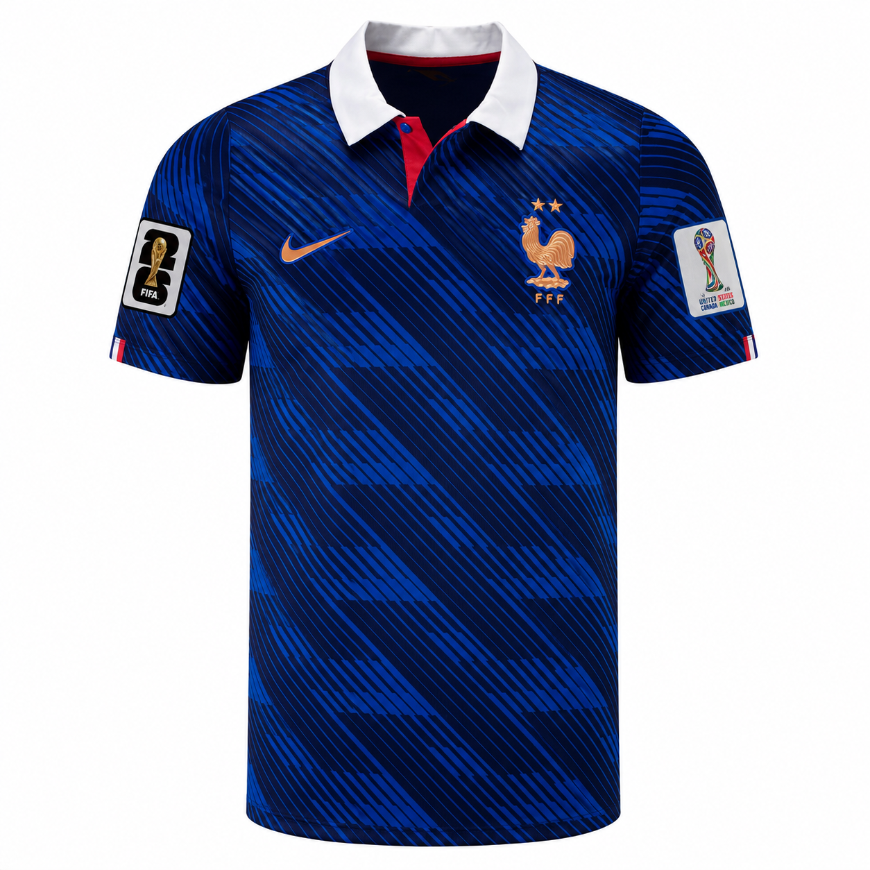 Maillot Officiel Équipe de France Domicile 2026 Bleu