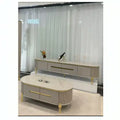 Ensemble Table 2 Pieces 6318 +¨Table tv 6318 gris