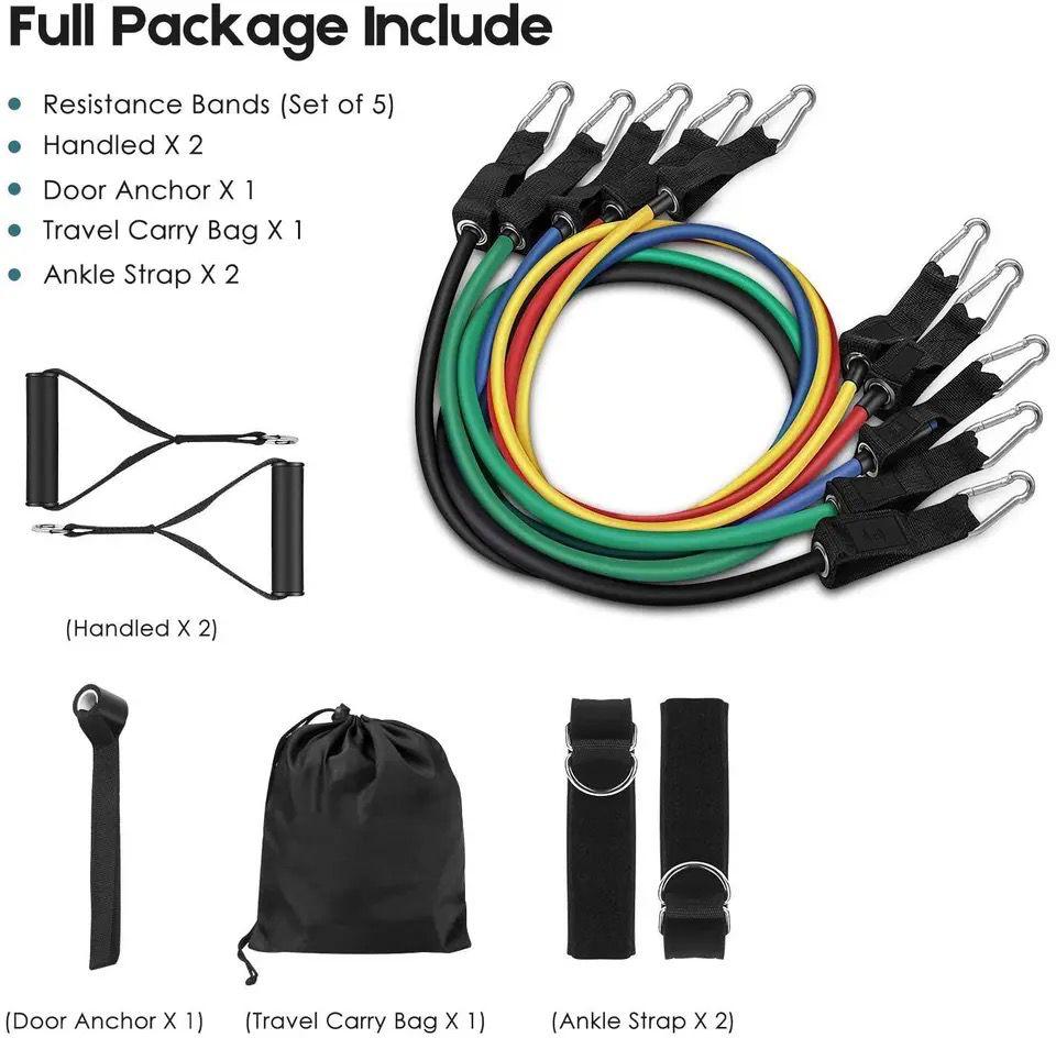 Elastique de Résistance Extensible 11 Pieces