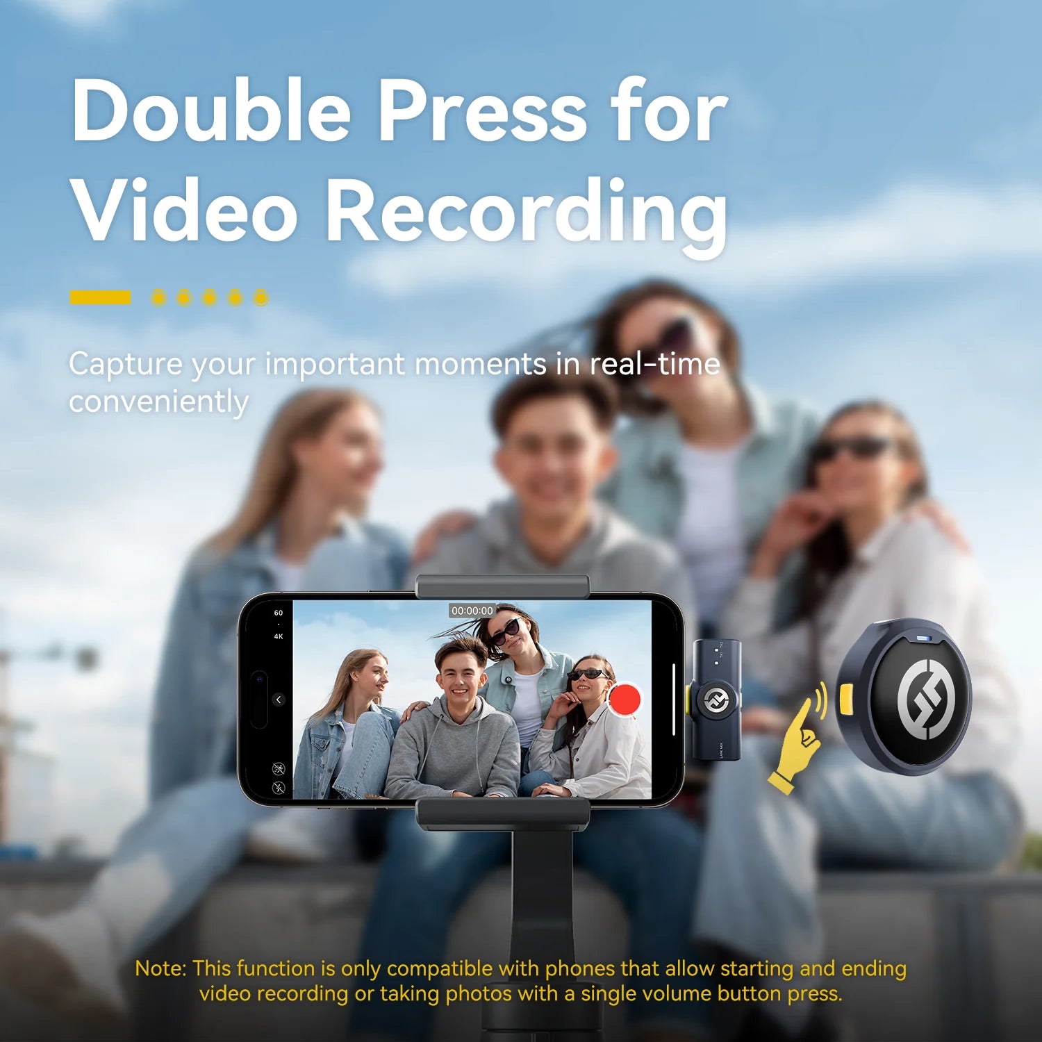 Hollyland LARK M2 Combo – Microphone Sans Fil Professionnel pour iPhone, Android, Caméra et PC