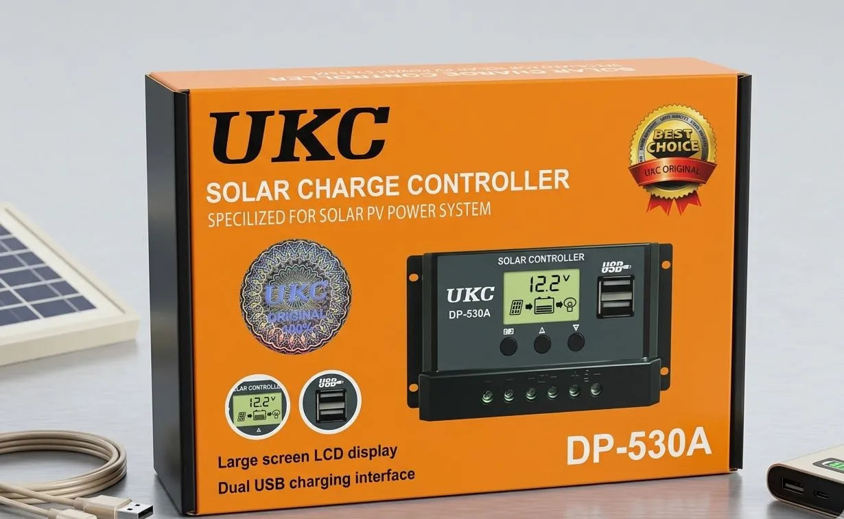 Régulateur Solaire UKC 30A USB