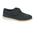 Chaussure garçon noire à scratch