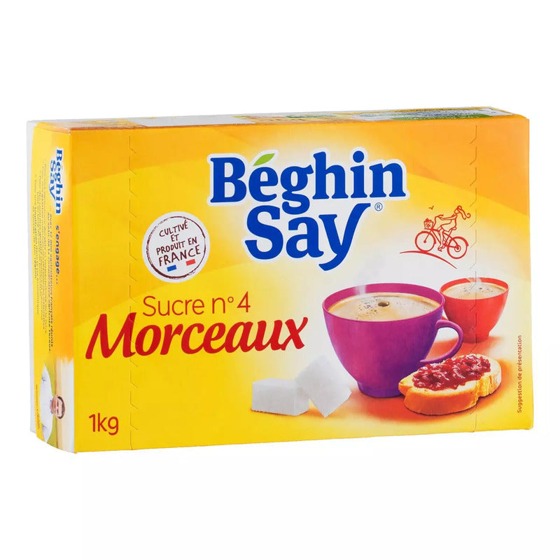 Beghin Say sucre en morceaux 1kg