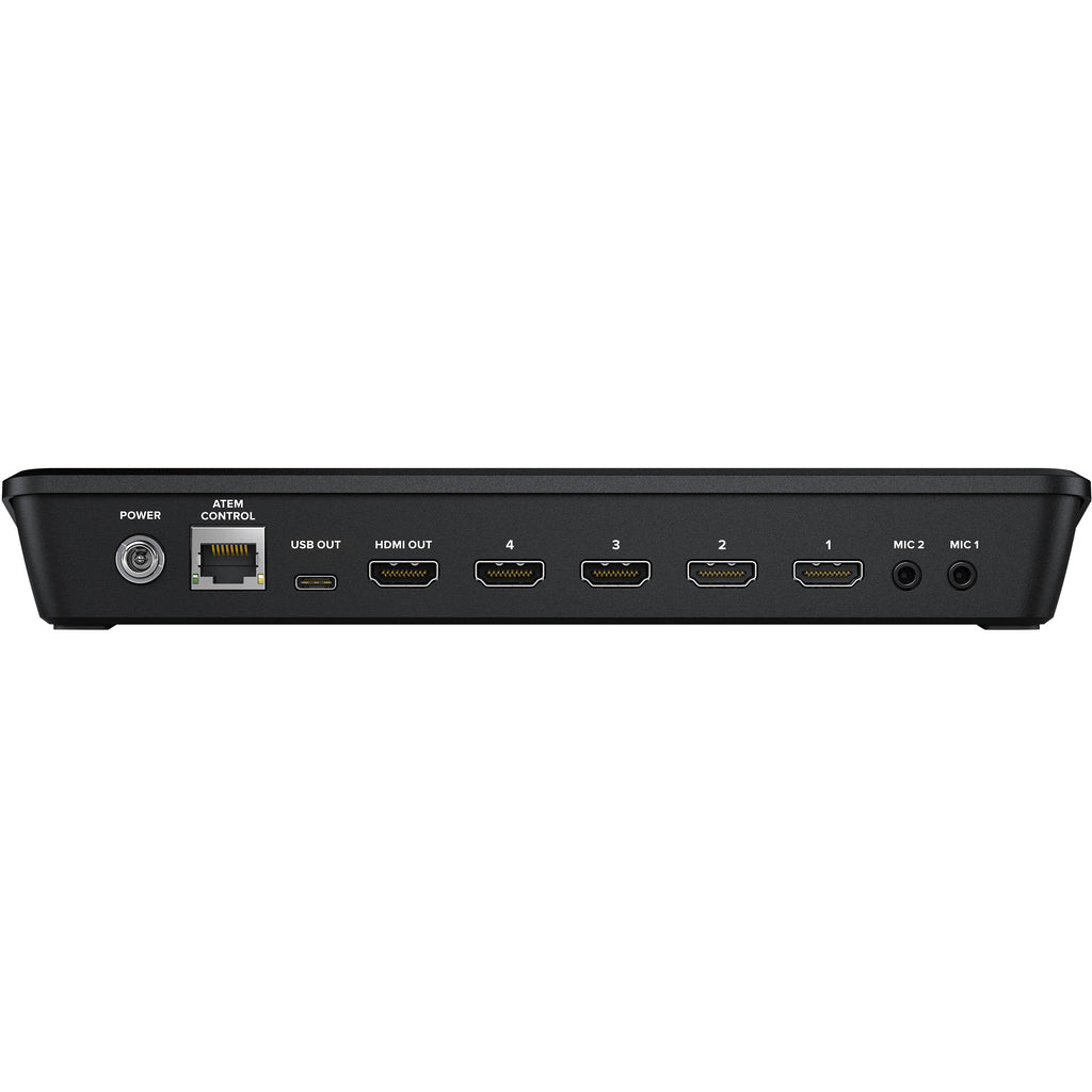 Blackmagic Design ATEM Mini Pro ISO – Mélangeur vidéo live 4 entrées HDMI avec enregistrement ISO et streaming intégré