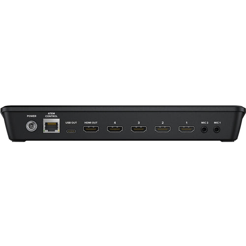 Blackmagic Design ATEM Mini Pro ISO – Mélangeur vidéo live 4 entrées HDMI avec enregistrement ISO et streaming intégré