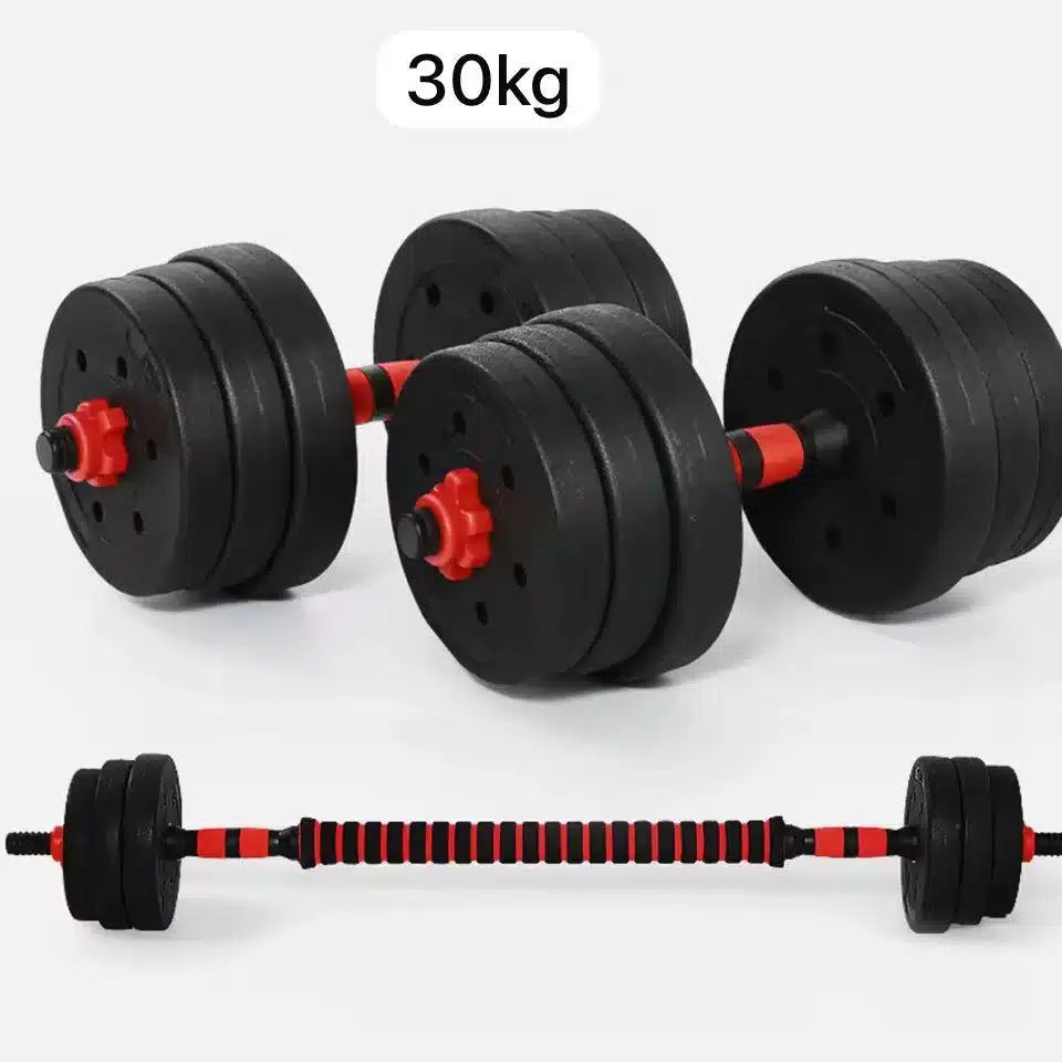 Ensemble de barres de connecteur d’haltères 30kg