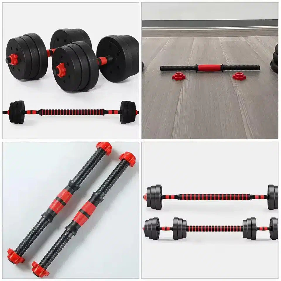Ensemble de barres de connecteur d’haltères 30kg