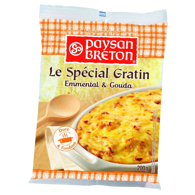 Paysan breton rapé spécial gratin 200G