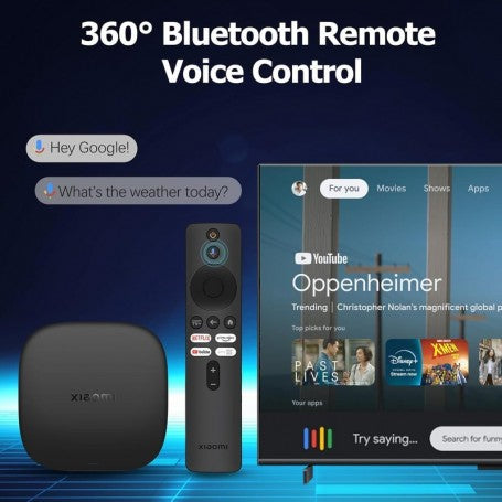 Xiaomi TV Box S 3e Génération 4K Ultra HD – Google TV – WiFi 6